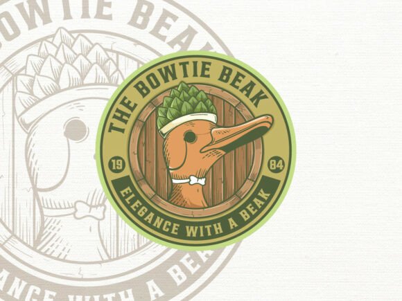 Brewery Vintage Badge Logo Design Review