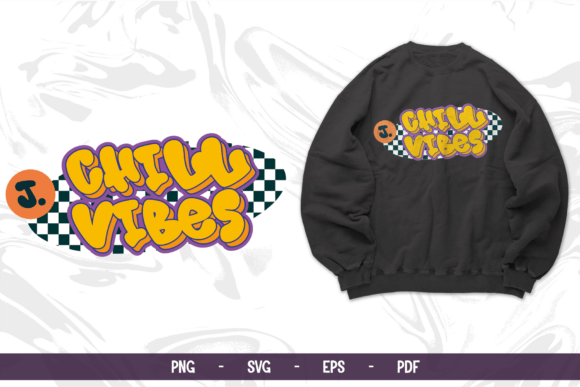 Chill Vibes Graffiti Vector – Retro