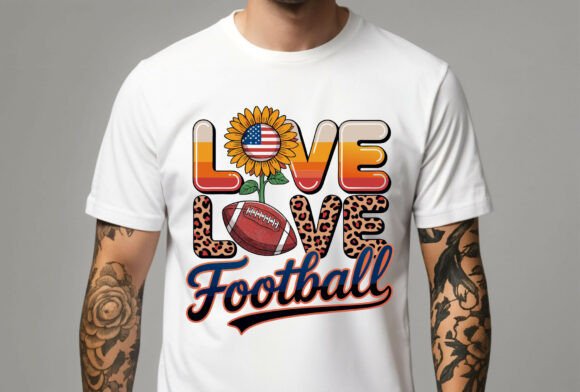 Love Football American Sunflower Design Review