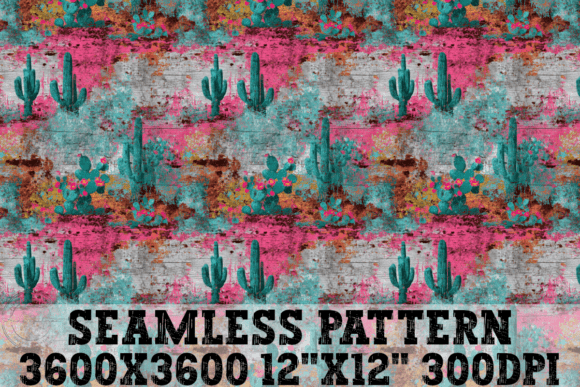 Retro Cactus Seamless Pattern: A Designer’s Review