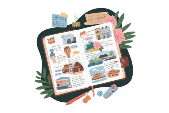 Retro Classic Travel Postcard Design Review