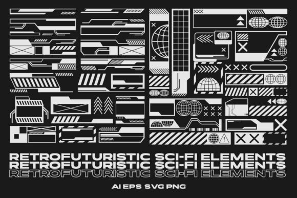 Retro Futuristic Sci-Fi Element Bundle Review