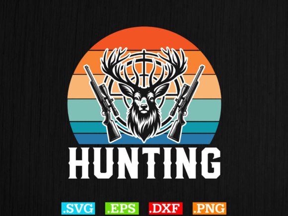 Retro Hunting T-Shirt Design Review