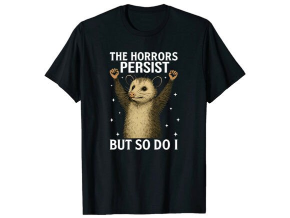 Review: Funny Resilient Opossum T-Shirt Design
