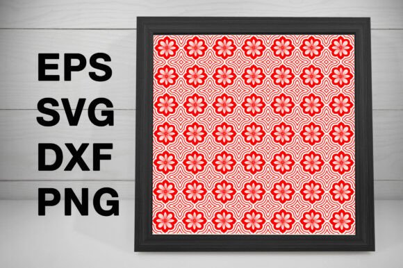 Reviewing Retro Ornamental Motifs Floral Pattern