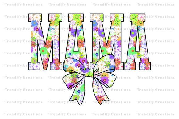 Spring Mama Coquette Retro Varsity PNG Review