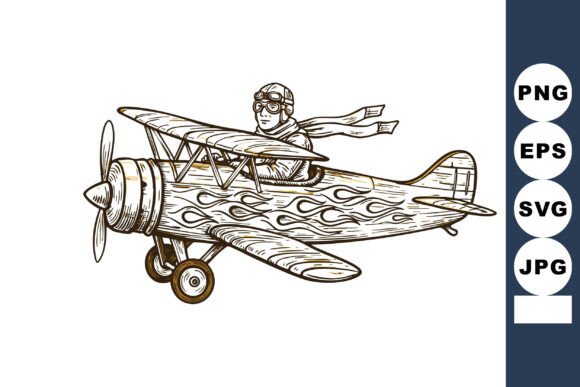 Vintage Biplane Embroidery Review